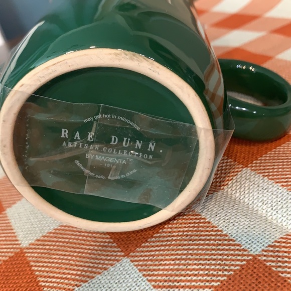 Rae Dunn ‘Elf’ mug with wood topper - Picture 2 of 4